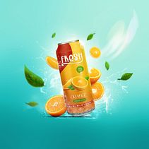Fresh Orange Can Ein Projekt aus dem Bereich Kunstleitung, Fotoretuschierung, Kreativität und Verpackung von José Ramirez - 20.11.2022