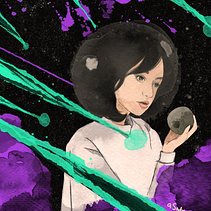 Meu projeto do curso: Técnicas de ilustração com aquarela digital. Un proyecto de Ilustración tradicional, Ilustración digital, Pintura a la acuarela, Dibujo de Retrato y Dibujo digital de sandy souza - 29.11.2022