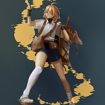 My project for course: Concept Art: Character Design & Worldbuilding. Un proyecto de Ilustración tradicional, Diseño de personajes, Ilustración digital, Concept Art, Dibujo digital y Pintura digital de Supicha Phetloed - 02.12.2022