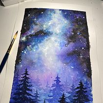 Mi proyecto del curso: Técnicas modernas de acuarela. Traditional illustration, Fine Arts, Painting, and Watercolor Painting project by Nuria Espin - 12.09.2022