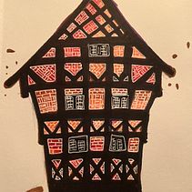 My project for course: Expressive Architectural Sketching with Colored Markers. Un proyecto de Bocetado, Dibujo, Ilustración arquitectónica, Sketchbook e Ilustración con tinta de Gemma Shaw - 11.12.2022