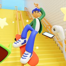 Mi proyecto del curso: Creación de personajes en 3D con Blender . 3D, Character Design, 3D Modeling, 3D Character Design, and 3D Design project by Miguel Angel Velasco Oropeza - 12.26.2022