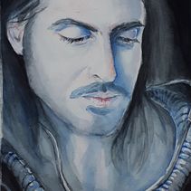 My project for course: Chiaroscuro Creative Portrait with Pencils. Traditional illustration, Pencil Drawing, Portrait Drawing, Artistic Drawing, and Colored Pencil Drawing project by daniela008 - 12.29.2022