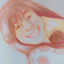 Mi proyecto del curso: Dibujo de retratos llamativos con lápices de colores. Drawing, Portrait Drawing, Sketchbook, and Colored Pencil Drawing project by Kevin Castillo - 01.10.2023