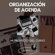 Mi proyecto del curso: Organización de agenda . % Claudia Cornejo Neyra tarafından hazırlanan Yaratıcı Danışmanlık, Tasarım Yönetimi, Pazarlama, Ve Yönetim ve Verimlilik projesi - 01.25.2023