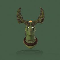 Texturizado demonio. 3D, 3D Design, e Design de personagens 3D projeto de Alexia Correas Zapardiel - 29.01.2023