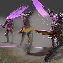 Velvet saber . Un proyecto de Diseño de personajes, Ilustración tradicional, Diseño de personajes 3D, Ilustración digital, Concept Art, Dibujo digital y Pintura digital de Abraham Olaonipekun - 05.02.2023