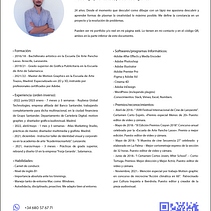 CV + portfolio. Miguel Prieto. Projekt z dziedziny  Motion graphics, Multimedia, Projektowanie graficzne,  Animacja, Animacje 2D, 3D i Animacje 3D użytkownika Miguel Prieto García - 14.02.2023
