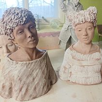 Mój projekt z kursu: Wprowadzenie do rzeźby figuratywnej z gliny. Un proyecto de Bellas Artes y Escultura de Renata Skorczyńska-Szostak - 03.03.2023