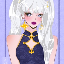 NovaCeleste aka Sailor Nova. Traditional illustration, and Character Design project by Samantha Soe - 02.28.2023