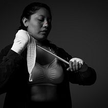 Sesión Boxeadora. Un proyecto de Fotografía y Fotografía de retrato de Demian Rocha Murguia - 23.10.2022