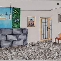 Ethereal Spa Front Office Design. Un proyecto de Arquitectura interior y Diseño de interiores de Ashley Sannar - 07.03.2023