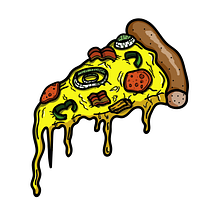 PIZZA. Graphic Design project by Basilio - 03.12.2023