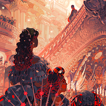 Phantom of the Opera demo piece. Traditional illustration project by Deb JJ Lee - 03.19.2023