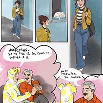 Mi proyecto del curso: El cómic es otra historia . % Carla Fernández Díaz tarafından hazırlanan Güzel sanatlar, Çizgi roman, Çizim, Hika, e panosu, Ve Anlatı projesi - 03.24.2023