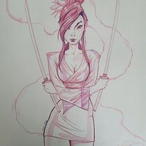 Comic Book Nostalgia. Drawing, Pencil Drawing, Traditional illustration, and Comic project by Gabrielle Gauthier - 03.29.2023