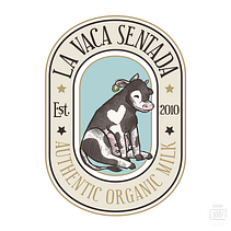 La Vaca Sentada. Design, Traditional illustration, Br, ing, Identit, and Graphic Design project by Lauri Sánchez - 05.27.2021