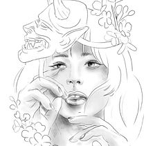 Meu projeto do curso: Técnicas de ilustração com aquarela digital. Un proyecto de Ilustración tradicional, Ilustración digital, Pintura a la acuarela, Dibujo de Retrato y Dibujo digital de Edson Bortolotte - 19.04.2023