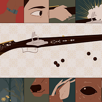 The Hunt. Un proyecto de Ilustración tradicional de Leo li - 01.05.2023