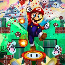 Super Mario Bros - Ilustración Cinematográfica . Un proyecto de Diseño, Ilustración tradicional, Publicidad y Animación de Edson Horacio Camarillo - 10.05.2023