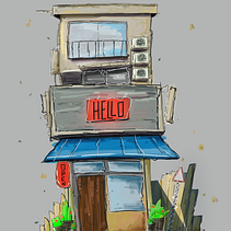 My project for course: Expressive Architectural Sketching with Colored Markers Ein Projekt aus dem Bereich Skizzenentwurf, Zeichnung, Architektonische Illustration, Sketchbook und Illustration mit Tinte von Ali AlQayssi - 15.05.2023