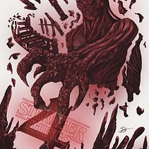 Pesadilla en Hawkings . Un proyecto de Ilustración tradicional, Cine, vídeo, televisión, Diseño de carteles e Ilustración digital de Teodor Zlatkov Anguelov - 08.03.2023
