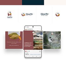 Alouette Nature Tours Branding. Un progetto di Br, ing, Br, identit, Br, Strateg e Design di Cat Lemaire - 29.05.2023