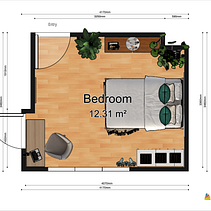 My project for course: Interior Design from Start to Finish Ein Projekt aus dem Bereich Innenarchitektur, Innendesign, Innenarchitektur und Raumgestaltung von eluzina - 25.06.2023