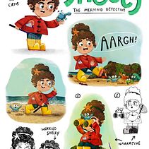 My project for course: Online Portfolio for Children’s Book Illustrators. Traditional illustration, Editorial Design, Stor, board, Portfolio Development, Children's Illustration, Narrative, Management, Productivit, and Picturebook project by Jess Hislop - 07.05.2023