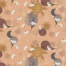 Pacha Patterns. Traditional illustration, Design, and Costume Design project by Raquel Armada - 05.18.2022