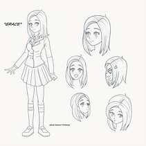 My project for course: The Art of Manga: Drawing Unique Characters. Character Design, Pencil Drawing, Drawing, Ink Illustration, and Manga project by Matthew Smith - 07.20.2023