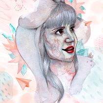 Mi proyecto del curso: Retrato ilustrado en acuarela. Un progetto di Illustrazione tradizionale, Belle arti, Pittura, Disegno, Pittura ad acquerello, Disegno di ritratti e Disegno artistico di Daniela Callegari - 29.06.2020