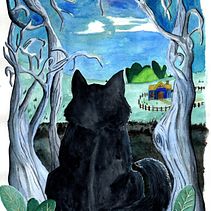 Mon projet du cours : Introduction à l’illustration pour enfants. Un progetto di Illustrazione tradizionale, Belle arti, Pittura, Disegno a matita, Disegno, Pittura ad acquerello, Illustrazione infantile e Narrativa di Sandrine ALVES - 26.07.2023