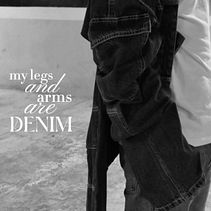 my legs and my arms are denim Ein Projekt aus dem Bereich Modedesign von Cristian David Galarza Daza - 01.08.2023