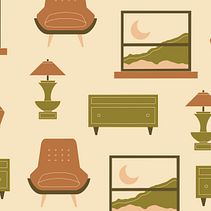 Illustration Series: Cozy Patterns. Un progetto di Illustrazione tradizionale di Chalsey Falk - 23.08.2023