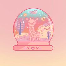 Mi proyecto del curso: Diseño de mundos kawaii: crea ilustraciones alegres. Un proyecto de Diseño de personajes, Ilustración digital y Manga de Margarita Dávila - 21.09.2023