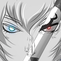 Draculatober Day 9 - Soma Cruz 🦇💙 Ein Projekt aus dem Bereich Digitale Illustration, Design, Digitales Design, Zeichnung, Artistische Zeichnung, Digitale Zeichnung, Digitale Malerei, Kino, Video und TV, Videospiele und Design für Videospiele von Irlanda Pineda - 09.10.2023