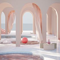 Mi proyecto del curso: ArchViz de interiores surrealistas. Architecture, Interior Architecture, Digital Architecture, and ArchVIZ project by Angus Oddi - 10.14.2023