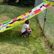 Food (in)security Blanket Ein Projekt aus dem Bereich Weben von Melisa Saunders - 21.10.2023