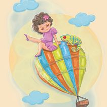 Meu projeto do curso: Ilustração digital com lápis de cor. Traditional illustration, Fine Arts, Drawing, Digital Illustration, and Digital Drawing project by Lucilia Alencastro - 10.24.2023