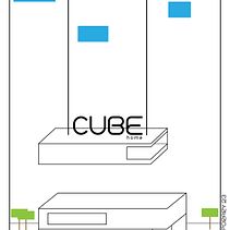 CUBES IN ARCHITECTURE - home - edification - interiors. Design, Graphic Design, Poster Design, Digital Illustration, and Architecture project by Álvaro Maggioni Ransolin - 11.17.2023