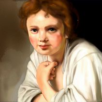 intento de rembrandt . Un projet de Illustration traditionnelle, Illustration numérique , et Design  de Renzo Triveño Cáceres - 22.11.2023