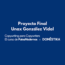 Mi proyecto del curso: Copywriting para copywriters. Een project van  Reclame, Cop, writing, Stor, telling y Communicatie van Unax González Vidal - 06.12.2023