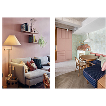 Meu projeto do curso: Cor aplicada ao design de interiores. Interior Design, Decoration, Interior Decoration, Color Theor, and Spatial Design project by Cinthia Tragante - 12.15.2023