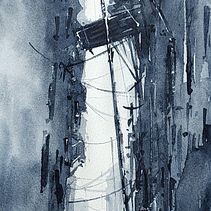 Mi proyecto del curso: Pintura expresiva con acuarela: crea ilustraciones cautivadoras. Artes plásticas, Pintura, e Pintura em aquarela projeto de Arturo Gutiérrez - 21.12.2023