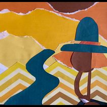 My project for course: Illustrated Characters with Paper. Un projet de Illustration traditionnelle, Conception de personnages, Collage, Papercraft, Illustration jeunesse , et Créativité avec les enfants de Lesly Melisa Gutierrez Medina - 21.12.2023