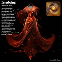 Generative AI + Fashion Design + Poetry. Un proyecto de Diseño digital, Inteligencia Artificial y Diseño de moda de Andres Tellez - 05.01.2024