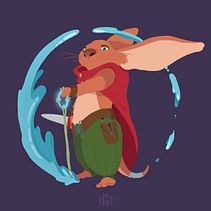 Mi proyecto del curso: Diseño de personajes fantásticos en Procreate. Un proyecto de Ilustración tradicional, Diseño de personajes, Ilustración digital, Dibujo digital y Pintura digital de Mario Ruz - 17.01.2024