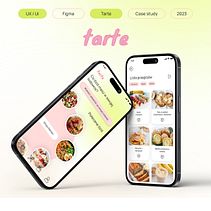 Tarte - The Recipe App. Un projet de UX / UI , et Conception mobile de Polina Jegorowa - 05.12.2023