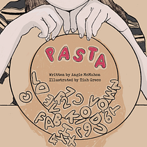 Pasta Lyric Booklet. Un progetto di Illustrazione digitale di Tiah Greco - 13.02.2024
